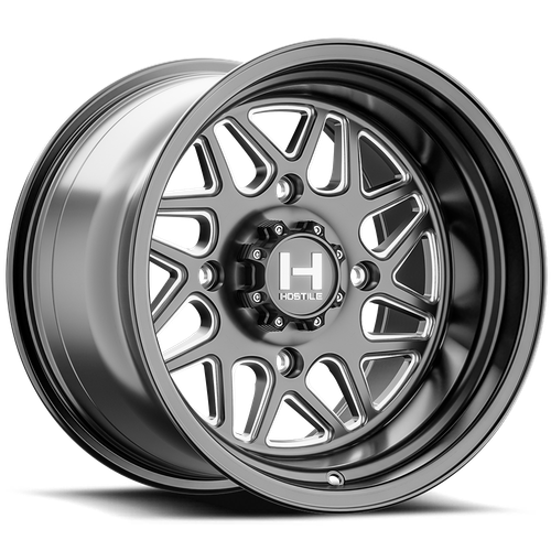 Hostile (UTV) Sprocket 15x7 4x156 13mm ET Blade Cut (Satin) finish Wheel