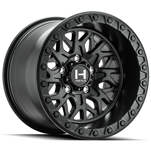 Hostile (UTV) Glamis 15x10 5x114.3 0mm ET Asphalt finish Wheel