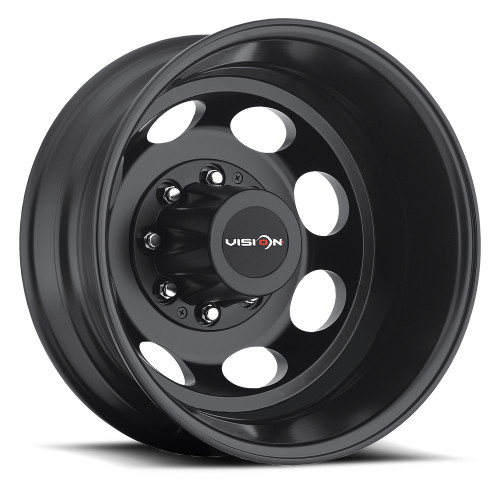 19.5x6.75 8x170 -1.5BS 181Z 181 Dually Matte Black Rear - Vision Wheel