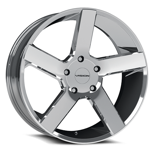 24x9.5 6x5.5 6.4BS 472V Switchback Chrome - Vision Wheel
