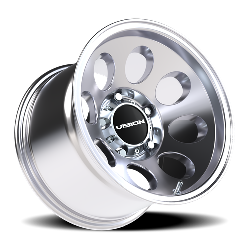 15x10 5x5.5 4.5BS 56 Midway Polished - Vision Wheel