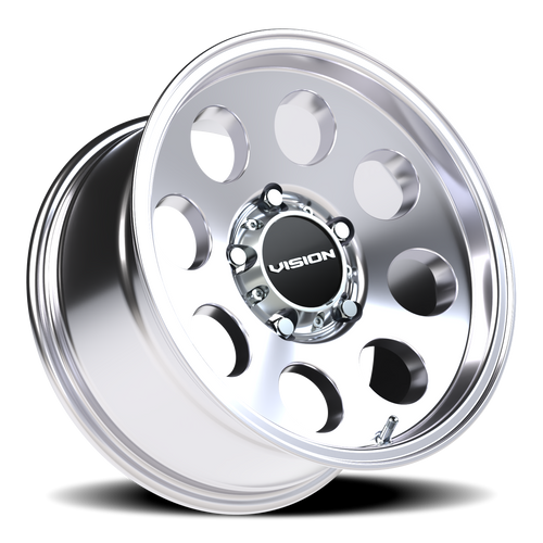 16x8 5x5.5 4.5BS 56 Midway Polished - Vision Wheel