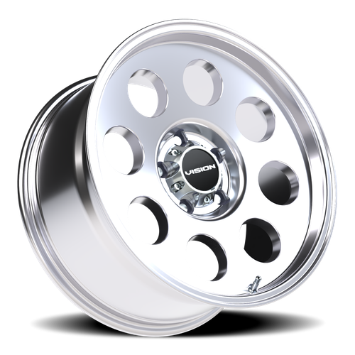 18x9 5x5 4.5BS 56 Midway Polished - Vision Wheel