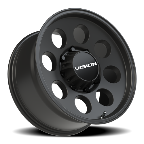 56 Midway 18x9 8x6.5 +12mm Satin Black