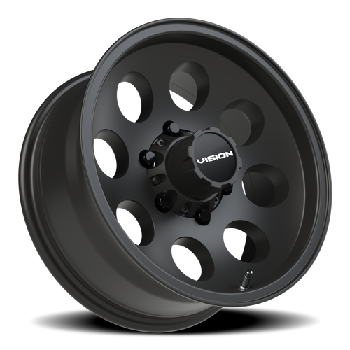 56VT Midway 16x7 6x5.5 -12mm Satin Black