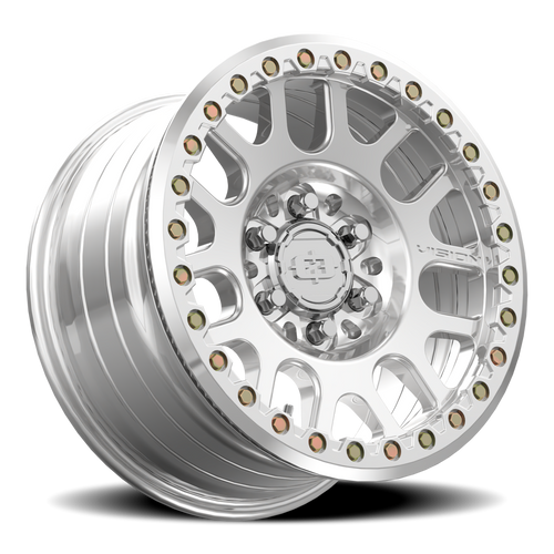 17x9 6x135 6BS 111BL Forged Nemesis Polished - Vision Wheel