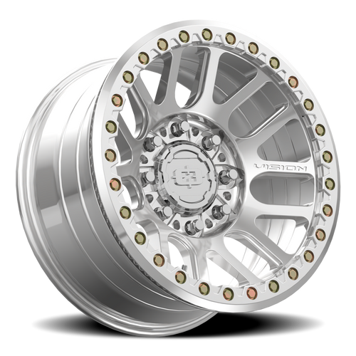 18x9 8x170 4.5BS 111BL Forged Nemesis Polished - Vision Wheel