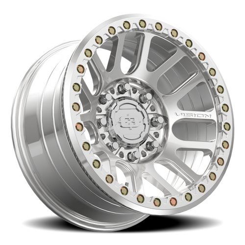 18x9 8x6.5 4.5BS 111BL Forged Nemesis Polished - Vision Wheel