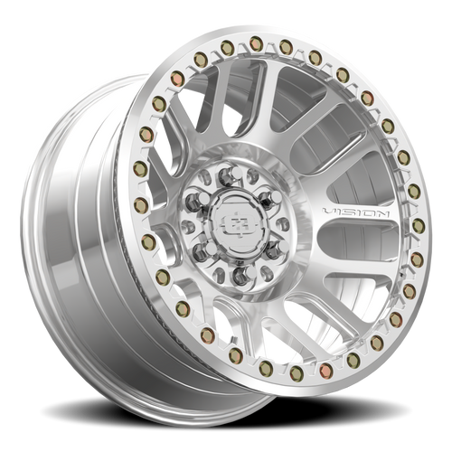 18x9 6x5.5 4.5BS 111BL Forged Nemesis Polished - Vision Wheel