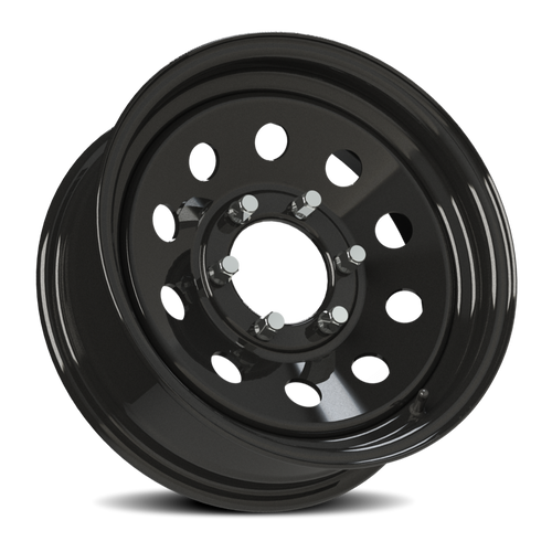 15x6 6x5.5 3.5BS JG70 ST Mod Trailer Black - JG70-5683B0-NB - Vision Wheel