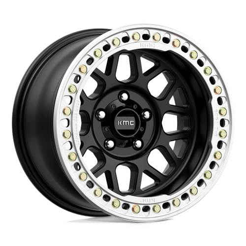 Grenade Crawl Beadlock 17x9 Blank 72 -38 Satin Black KM2357900M738N