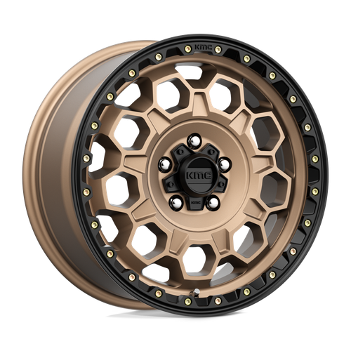 Trek 17x8 6x5.5 106 +20 Matte Bronze W/ Black Lip KM54578068620
