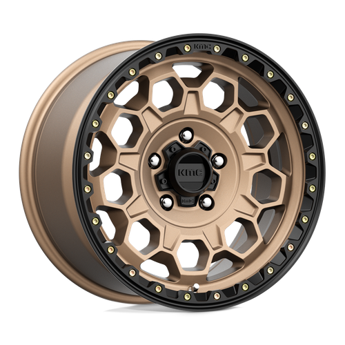 Trek 17x9 5x5.0 71 +18 Matte Bronze W/ Black Lip KM54579050618