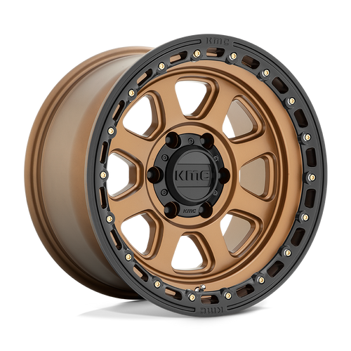 Chase 20x9 5x5.0 71 +0 Matte Bronze W/ Black Lip KM54829050600
