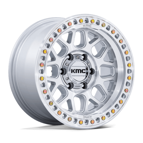 Grs 18x9 8x170 125 -12 Gloss Silver W/ Machined Face KM54989087412N
