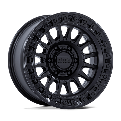 Ims 20x9 8x6.5 125 +0 Matte Black W/ Gloss Black Lip KM552MB20908000