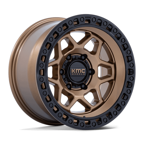 Torx 17x8.5 5x5.0 71 +0 Matte Bronze W Gloss Black Lip KM553ZB17855000