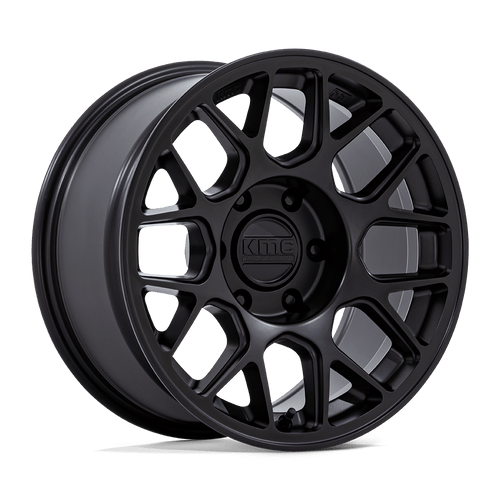 Hatchet 17x8.5 5x5.0 71 +25 Matte Black KM730MX17855025