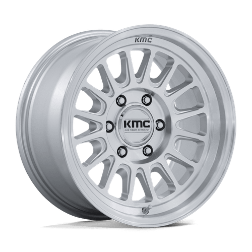 Impact Fft 18x9 8x180 124 +18 Gloss Silver W/ Machined Face KM733SD18908818