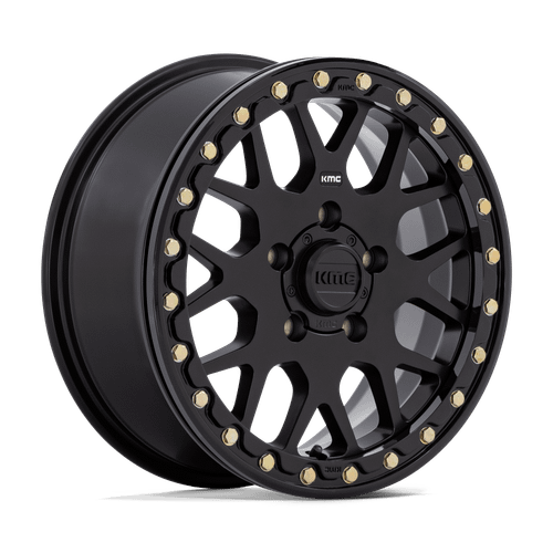 Grenade UTV Beadlock 15x6 5x4.5 72 +38 Satin Black KS23556012738