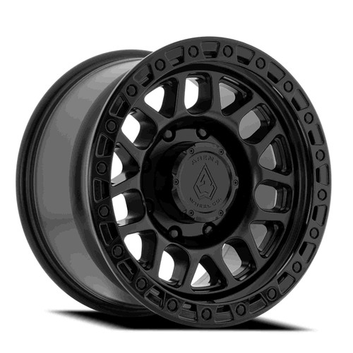 17x9 BOOST 8x165.1  0 5.03 125.1 SATIN BLACK CENTER GLOSSY BLACK LIP [A119179082P00004]