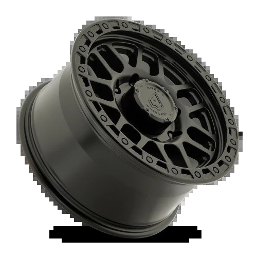 18x9 BOOST 8x165.1  20 5.82 125.1 SATIN BLACK CENTER GLOSSY BLACK LIP [A119189082P02004] - Image 2