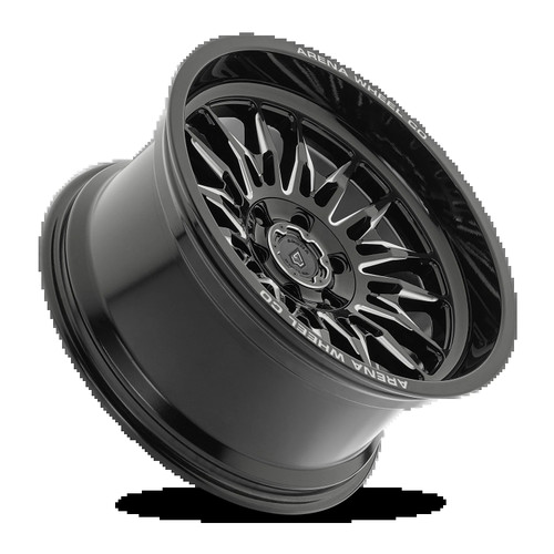 Javelin 20x10 6x135/6x5.5 -18mm Gloss Black and Milled