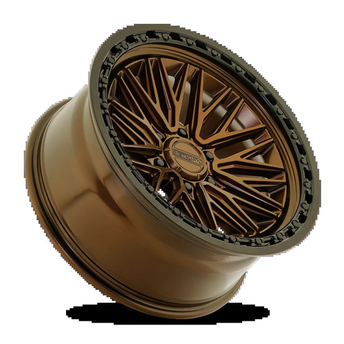 20x9 ALPHA 6x139.7  0 5.03 106.1 SMOKED BRONZE CENTER GLOSSY BLACK LIP [M003209084P00026] - Image 2
