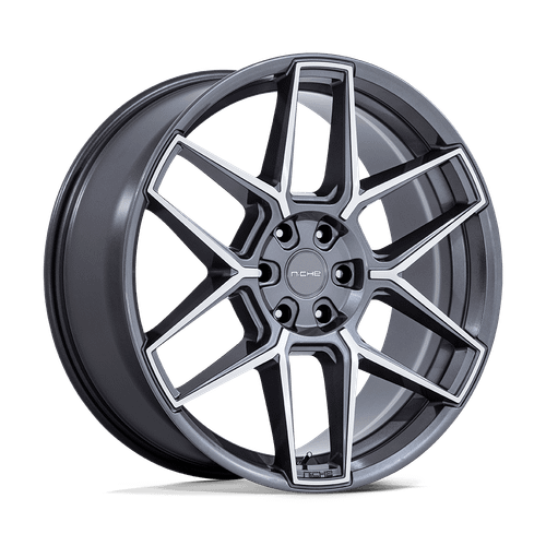 RISE 22X9.5 5X120 72 +30 ANTH MACH-FC