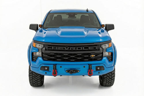 Bumper Cover | GLT Glacier Blue | Chevy Silverado 1500 2WD/4WD (2023-2026) - 13006-GLT