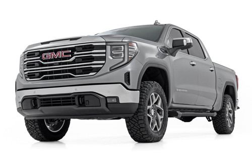 3.5 Inch Lift Kit | Mono Leaf Rear | GMC Sierra 1500 2WD/4WD (2025-2026) - 28830RED_A