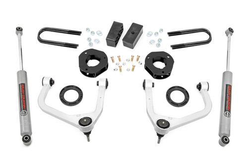 3.5 Inch Lift Kit | Mono Leaf Rear | GMC Sierra 1500 2WD/4WD (2025-2026) - 28830_A