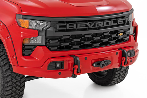 Front FXS Bumper | 12000S | G7C Red Hot | Chevy Silverado 1500 2WD/4WD (2023-2026) - 13007-G7C