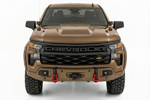 Front FXS Bumper | 12000S | GXN Harvest Bronze | Chevy Silverado 1500 2WD/4WD (2023-2026) - 13007-GXN