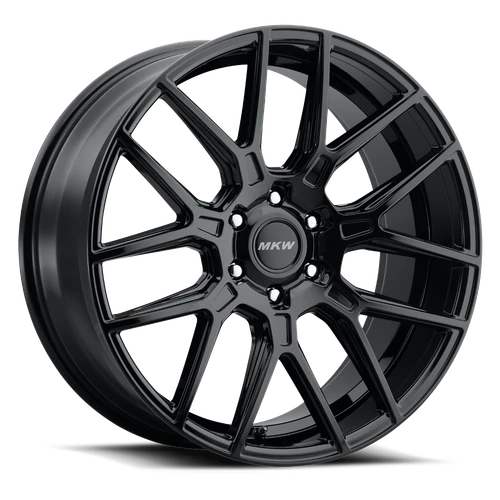 M142 22x9.5 6x135 +30mm Gloss Black