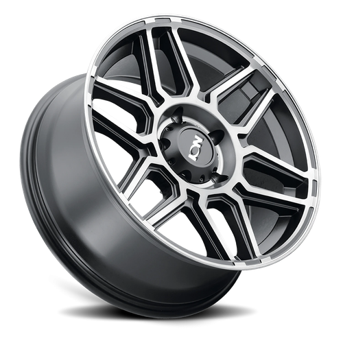 146 20x9 6x5.5 +18mm Matte Black