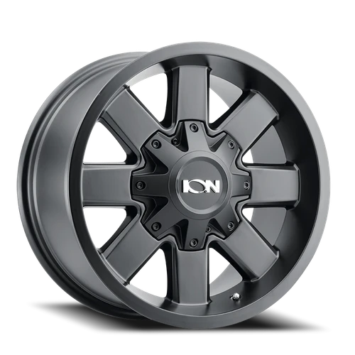 141 17x9 8x6.5 +18mm Satin Black