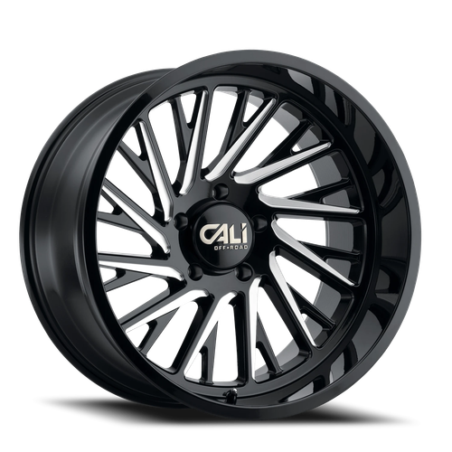 Cali Offroad Purge 9114 GB 20x10 8x165.1 -25mm Gloss Black [9114-2181BM]
