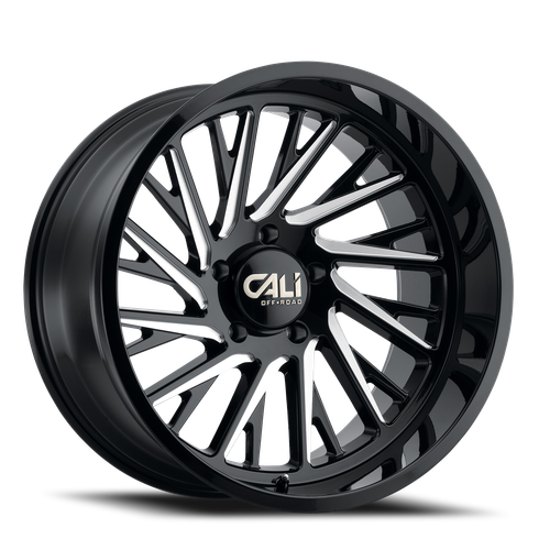 Cali Offroad Purge 9114 GB 20x10 6x139.7 -25mm Gloss Black [9114-2183BM]