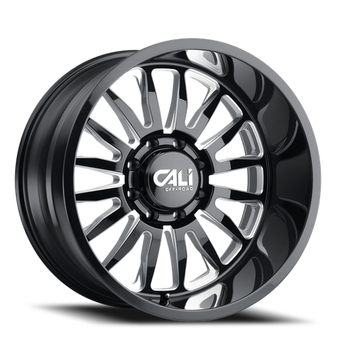 Cali Offroad Summit 9110 GB-M 22x12 8x180 -51mm Gloss Black [9110-22278BM]