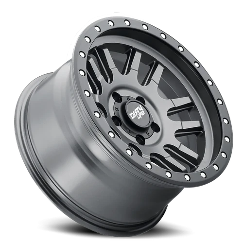 Dirty Life Race Wheels Canyon Pro 9309 GY 17x9 5x127 -38mm Satin Graphite [9309-7973MGT38] - Image 2