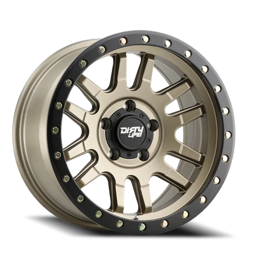 Dirty Life Race Wheels Canyon Pro 9309 GD 17x9 5x127 -12mm Satin Gold [9309-7973MGD12]