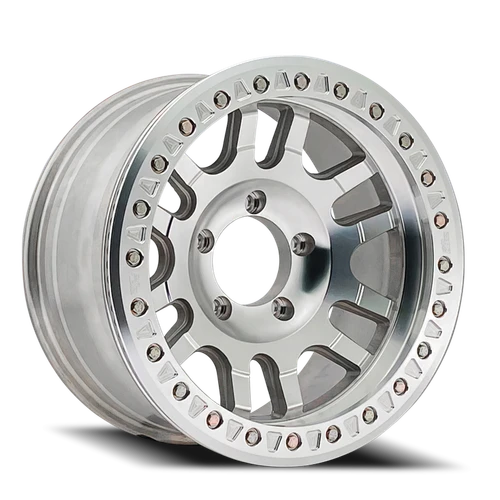 Dirty Life Race Wheels Canyon Race 9314 M 20x10 5x127 -44mm Machined Silver [9314-2173M44]