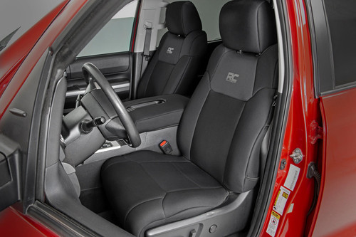 Seat Covers | Front W/ Console Cover | Toyota Tundra 2WD/4WD (2014-2021) - 91026A