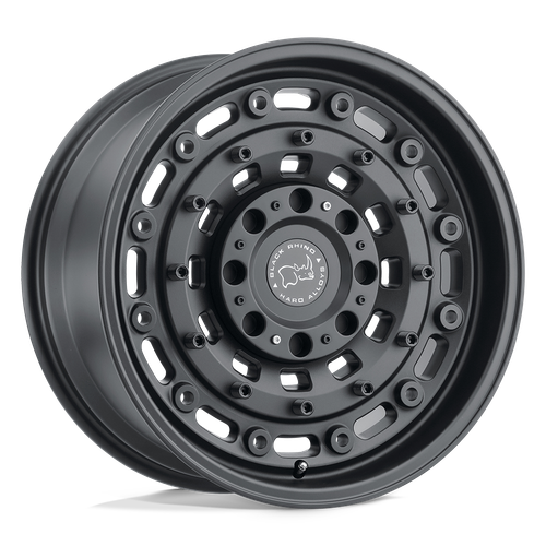 18X9.5 8X6.5 4.54BS Arsenal Textured Matte Blk - Black Rhino