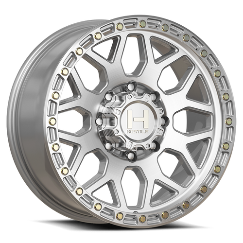 Hostile (Desert Series) Rapture 18x9 6x135 0mm ET Silver Machined finish Wheel