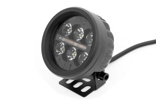 Black Series Round LED Light Pair | 3.5 Inch | Amber DRL - 70900A