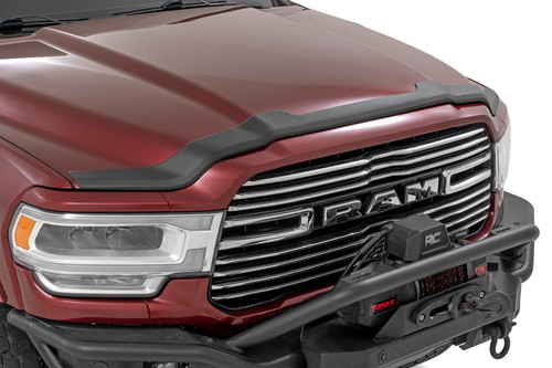 Hood Protector | Gloss Black | Ram 2500/3500 2WD/4WD (2019-2026) - HP20011-RCGB