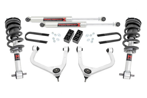 3.5 Inch Lift Kit | M1 | Rear Mono Leaf | Chevy Silverado 1500 (25-26) - 28240_A