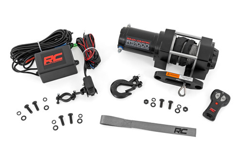 1000-LB Winch | UTV | Synthetic Rope - RS1000S
